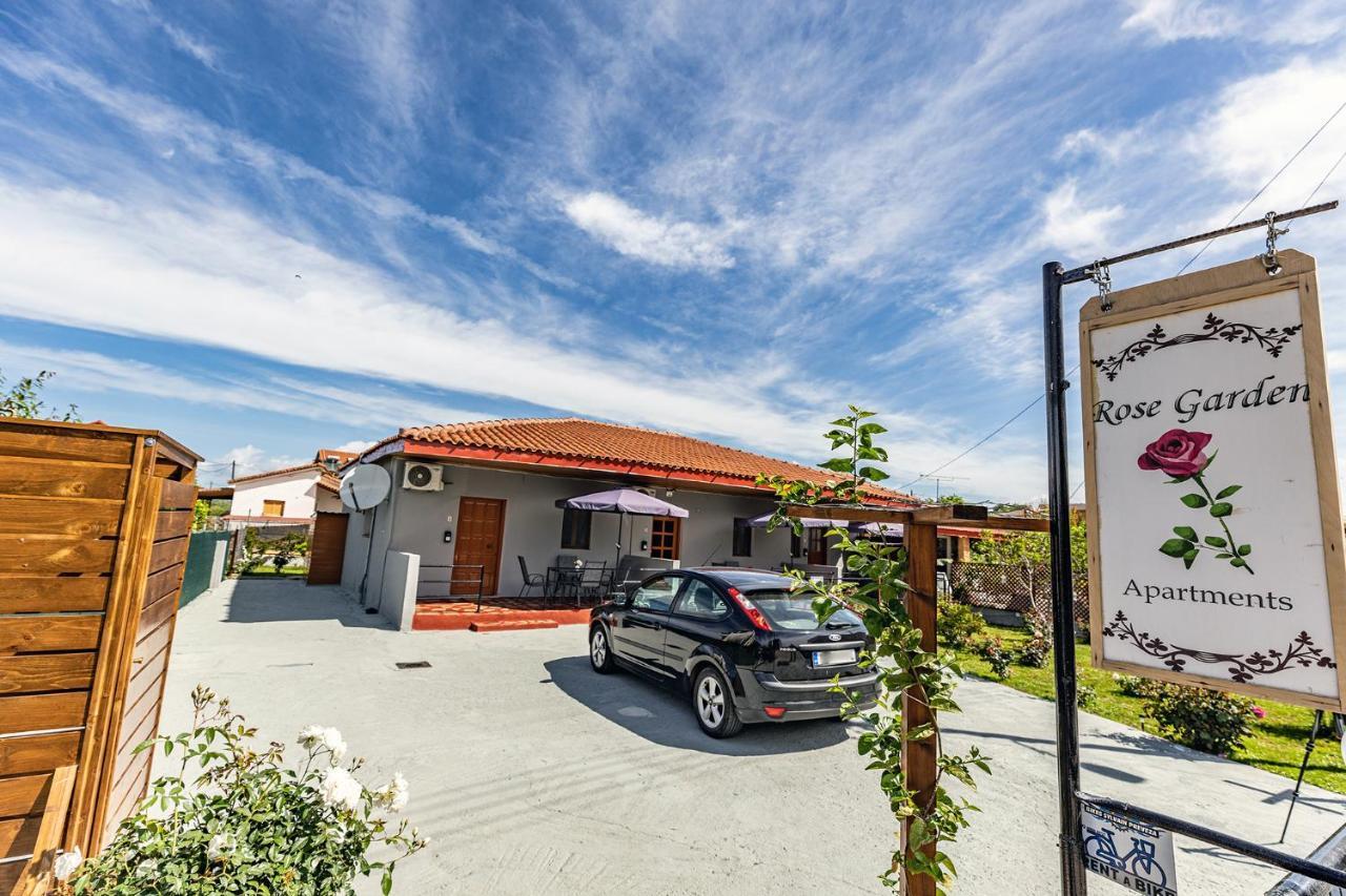 Rose Garden Apartments Митикас Экстерьер фото