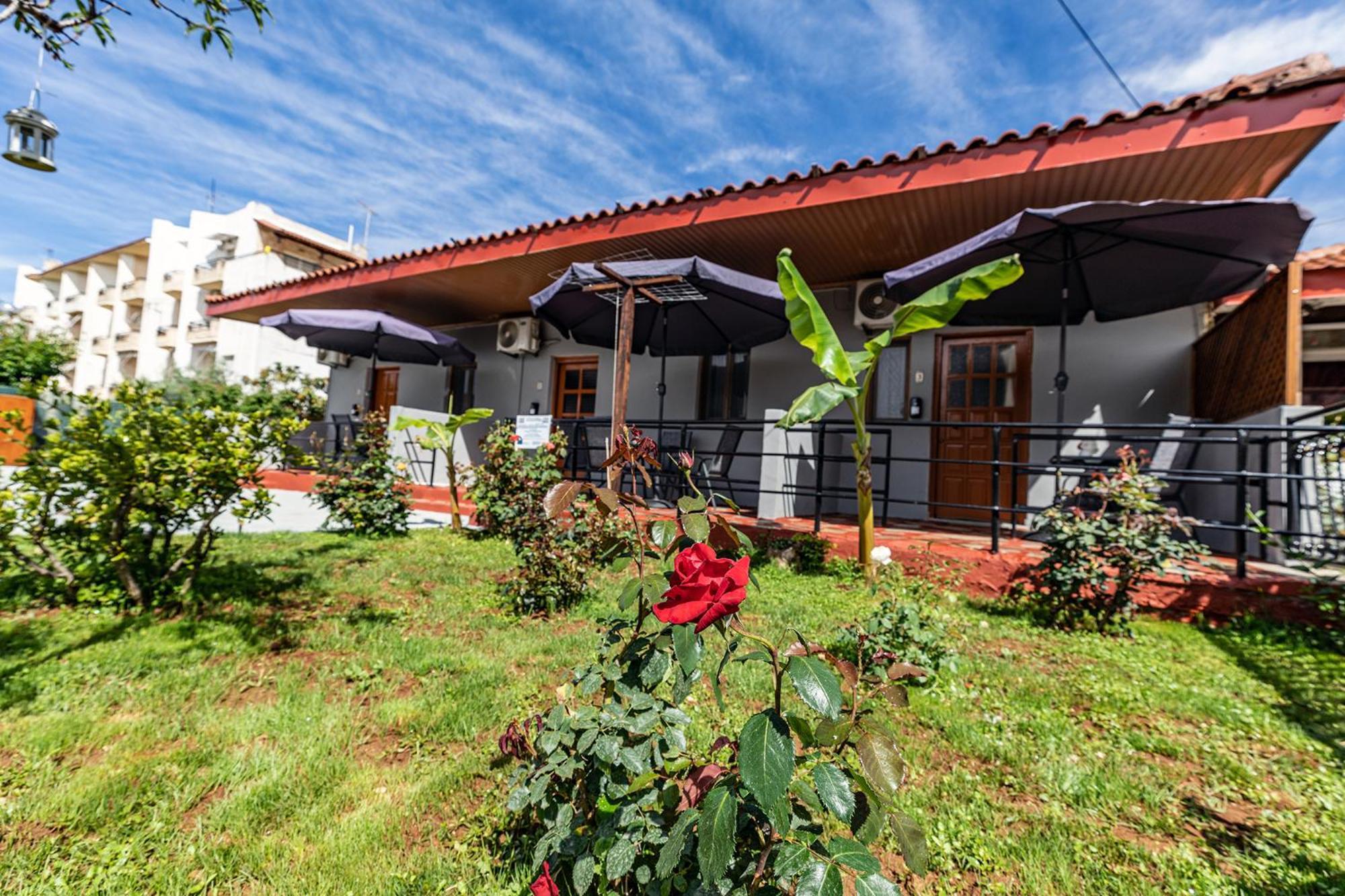 Rose Garden Apartments Митикас Номер фото